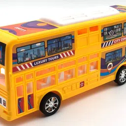 tosofy Double Decker Bus Toy for Kids – Pull Back Vehicle Toy-picture-39