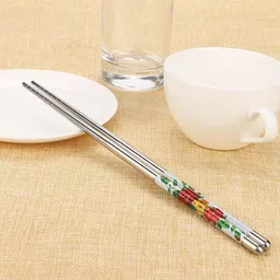hichaki Eating, Training, Chewing, Decorative, Cooking Stainless Steel Korean, Chinese, Japanese, Vietnamese Chopstick-picture-26