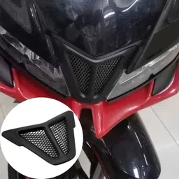 dazzride Air Intake Cover Filter Dust Protection Nose Grill for Yamaha R15 V3 (Black) Bike Fairing Kit image 2