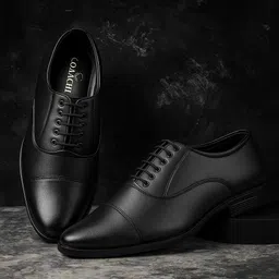 coaachi Men’s Formal Shoes with Synthetic Leather Upper & TPR Sole Oxford For Men image 5