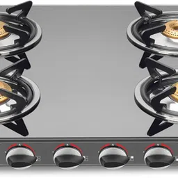 9 Years Warranty| 5G Designed Forged Brass Burner, LPG & PNG Compatible Standard Glass Manual Gas Stove-image-12