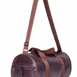 hasan 100 L Gym Duffel Bag - gymbag duffel bags - Brown image 3