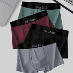 dasens Pack of 4 Solid Men Brief-picture-37