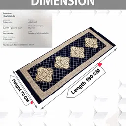 raas Blue Acrylic Runner image 4