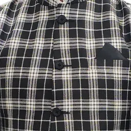 aljaami Checkered Men Waistcoat image 3