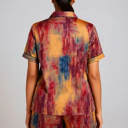 g-ka Shirt Regular Shorts Co-ords Set image 2