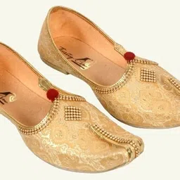 thirsty crow Divine Wedding Sherwani Jutis For Men-picture-12