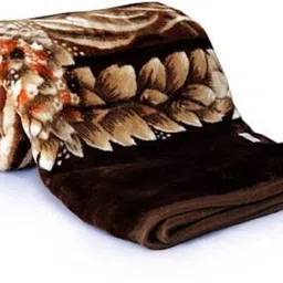 swikon star Floral Single Mink Blanket for Heavy Winter-picture-21