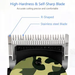 GIE Professional Chargeable Washable Beard Moustache Trimmer Hair Clipper Razor 174 Fully Waterproof Grooming Kit 120 minRuntime 4 Length Settings image 3