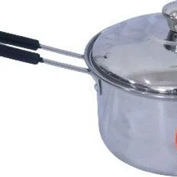 super hk Stainless Steel Sauce Pan/Tea Pan with LID Sauce Pan 16 cm diameter with Lid 1.5 L capacity-picture-26