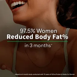 oziva Protein & Herbs for Women |Manage Weight & Metabolism| Reduce Body Fat |No Sugar Whey Protein image 2