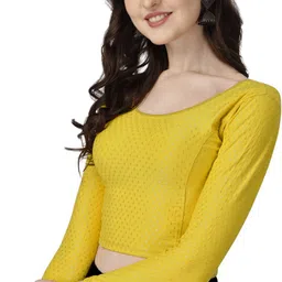 scube designs Round Neck Women Blouse image 4