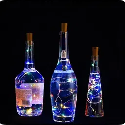 roseleaf 20 LEDs 1.98 m Multicolor Steady String Rice Lights-picture-39