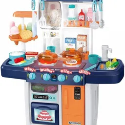 ashoojatex Kitchen Little Chef Play Toys Set for Girls with Realistic Lights & Sounds-picture-20