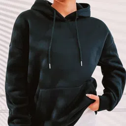 lwexs Women Full Sleeve Printed, Graphic Print Hooded Sweatshirt image 3