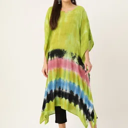 pinktribe Printed Rayon Women Kaftan-picture-15