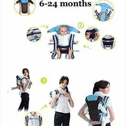 kripastar BABY CARRIER SKY BLUE- 1 Baby Cuddler image 3