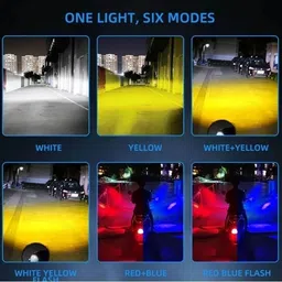 abc LED Fog Lamp Unit for KTM, Honda, TVS, Royal Enfield, Bajaj, Yamaha, Range Rover 800 image 3