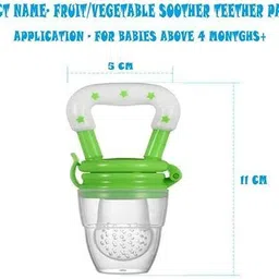 mumlove NEW BORN BABY SILICON FRUIT FEEDER Feeder image 5