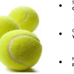 iklone Green tennis Ball For Cricket And Tennis - 3 Ball Pack , X93 Cricket Tennis Ball-picture-25