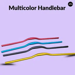 fcc racing Bicycle Handlebar - Aluminum Alloy MTB Handlebar Riser Bar for Bicycle 760MM Handle Bar image 2