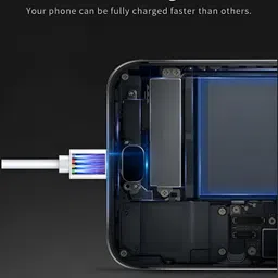 YCNEX USB Type C Cable 7 A 1 m Copper Usb to Type C Flash Original Rapid Quick Super Fast Data Sync 3.3ft Charging Cable Compatible With Vivo X80/x80 Pro/t1/v30/v29/v28/v27/v25/v23e/v23 Pro/v21 4g/v21 5g/Neo 9 Pro/12 5g/neo 7 Pro/z7/z7s/z6 Lite/11/z6 44w/t1/t2/z5/9/z6/y55 and Other Smartphone Support 44/48/65/80/100 Watts 01 image 3