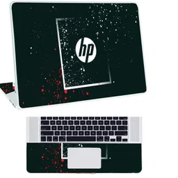 Inkykart Pattern H4 Top+Wrist Pad Vinyl Laptop Skin/Sticker/Cover vinyl Laptop Skin Compatible for 13.3 inch-picture-17