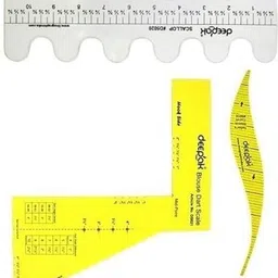 blushskin Professional Tailoring Measuring Tool Set - Combo Pack Drafting Kit image 4