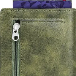 kavrixa Men Casual, Evening/Party, Formal Green Artificial Leather Wallet image 4