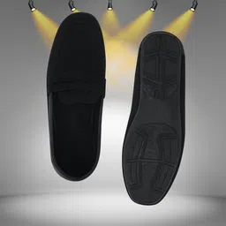 Jootiyapa Black Stylish Shoes for men Loafers For Men image 2