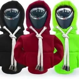 air wink CAR Gear Hoodie, Universal Gear Knob Cover, Sweatr Hoodie for Gear Shifter Black Gear Shift Collar image 4