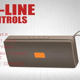 ZWOLLEX Bluetooth Soundbar Speaker with 2200mah Battery, BT v5.3, Aux, USB Port(Brown-5) 16 W Bluetooth Home Theatre image 4