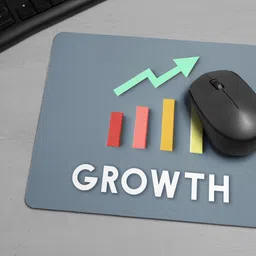 ARTOLIC Growth D1 Mouse Pad for Office & Gaming Non-Slip Rubber Base 9x7.5 Inch Non Slip Base Mousepad image 2