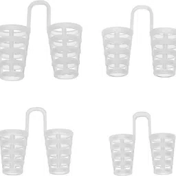 Original 4 Set Anti Snore Device Nose Breathing Apparatus Stop Snoring Devices Anti Snoring Nose Clip Night Sleeping- Multi Size Anti-snoring Device-image-1