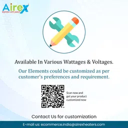 airex Stainless Steel 1.5" BSP Single Pipe Immersion Heating With Thermostat Pocket 3000 W Immersion Heater Rod image 5
