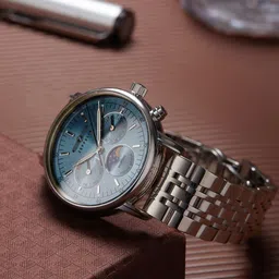 ZEPPELIN Women Textured Dial & Stainless Steel Straps Analogue Watch 8637M3-picture-34