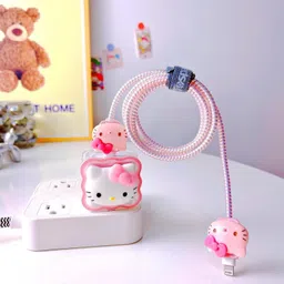 LN KART DIY Cable Protector Charger Wire Saver - Data Cable18W/20W USB-C Charge Cable Protector image 2