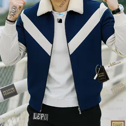 futse peno Men Printed Casual Jacket image 4