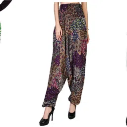 narnari Printed Rayon Women Harem Pants-picture-25