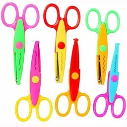 kaizen enterprises Zig Zag sissor(Pack of 6) Scissors-picture-19