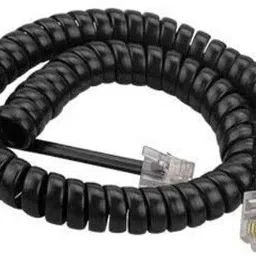 TAAPSEE Patch Cable 2 m 1 Piece Telephone Handset Phone Receiver Cable Cord Wire image 1