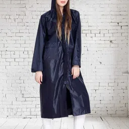 houseofcommon Solid Women Raincoat-picture-20