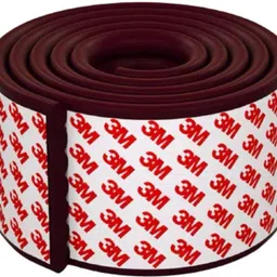 Baby Proofing Edge Corner Protector Table Bumper Guard, Soft Rubber 6.5 ft Brown-image-54