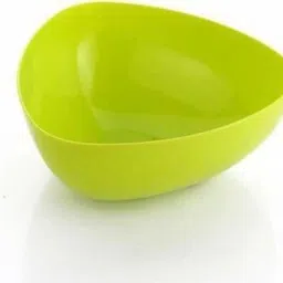skyzone Plastic Serving Bowl Plastic Triangle Microwave Bowls Set, Mixing and Serving Bowl for Kitchen Dinning Table (4 Pcs) image 3