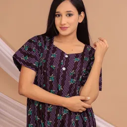 vardhana Women Maternity/Nursing Nighty image 5