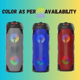 GUGGU Bluetooth Party Speaker with Wired for Karaoke Mic and High Bass Sound H442 30 W Bluetooth Party Speaker image 5