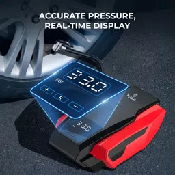 tusa 150 psi Tyre Air Pump for Car & Bike image 3