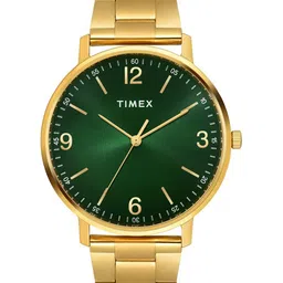 Timex Men Brass Embellished Dial & Stainless Steel Straps Analogue Watch TW0TG8027-picture-19