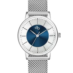 DressBerry Women Stainless Steel Bracelet Style Straps Analogue Watch DB-003-Blue-image-19