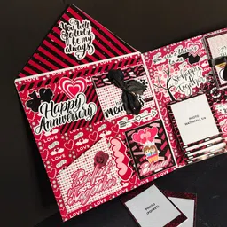 kreative crafts Envelope Fold Card for Anniversary (Non-Customised) Greeting Card image 2